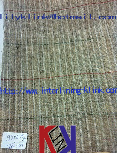 Hair interlining for suits use KLINK-9026A