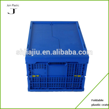 Collapsible box foldable plastic tote box collapsible box