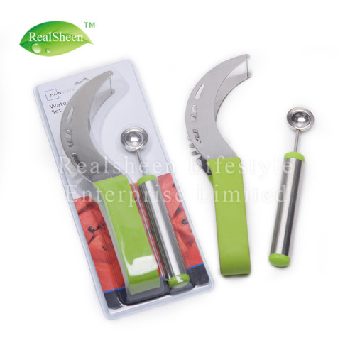 Premium Stainless Steel Watermelon Slicer Set