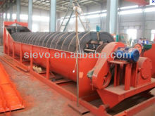 screw classifier/spiral separator for gold/zinc/copper/nickel ore processing