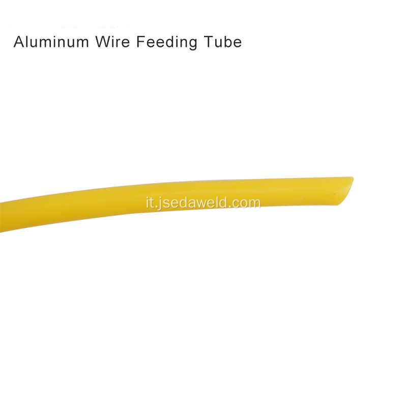 Rivestimento torcia Mig 4M per teflon in acciaio giallo