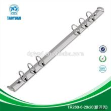 low trigger metal A4 folder 6 ring binding clip