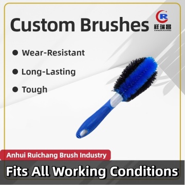 Long-Handle Wheel Hub Cleaning Brush
