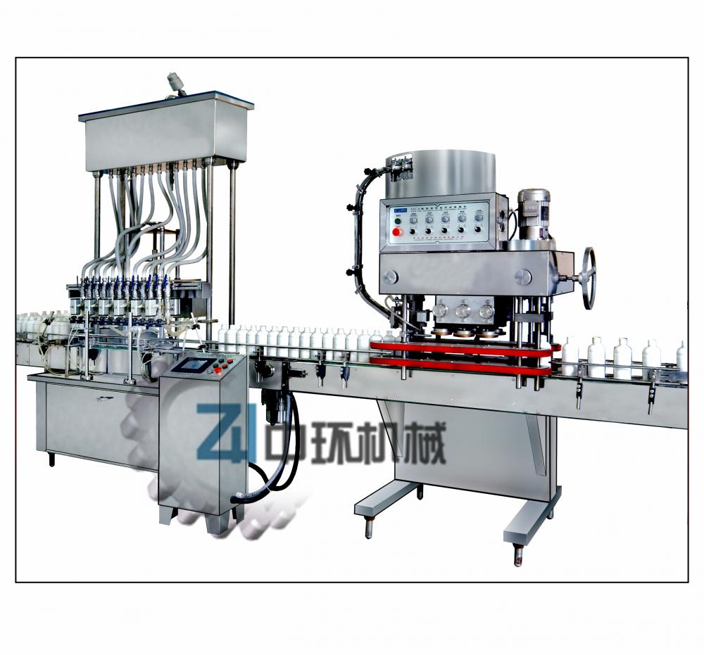Automatic Inline Cap  Machine