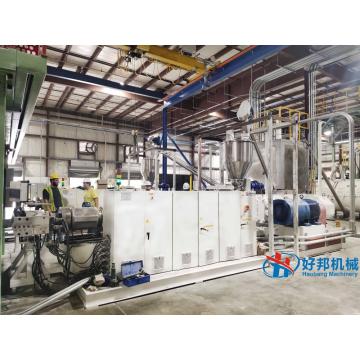 Plastic Spc Floor Sheet Making Extrusion Machine Line