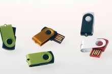 Swivel USB2.0/3.0 Flash Drives, 1-64GB Capacity