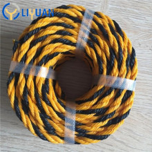 High quality black yellow  tiger rope