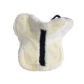 White Half Sheepskin Saddle Pad With Customized Fur