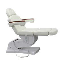 white color electric4 motors spa facail table
