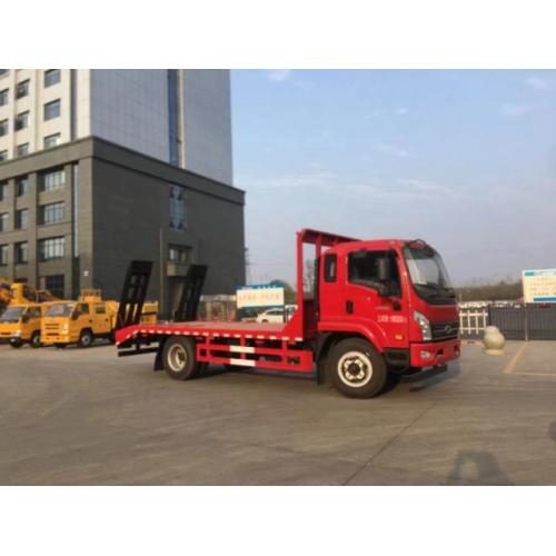 Dongfeng 4x2 camión de cama plana para maquinaria de construcción