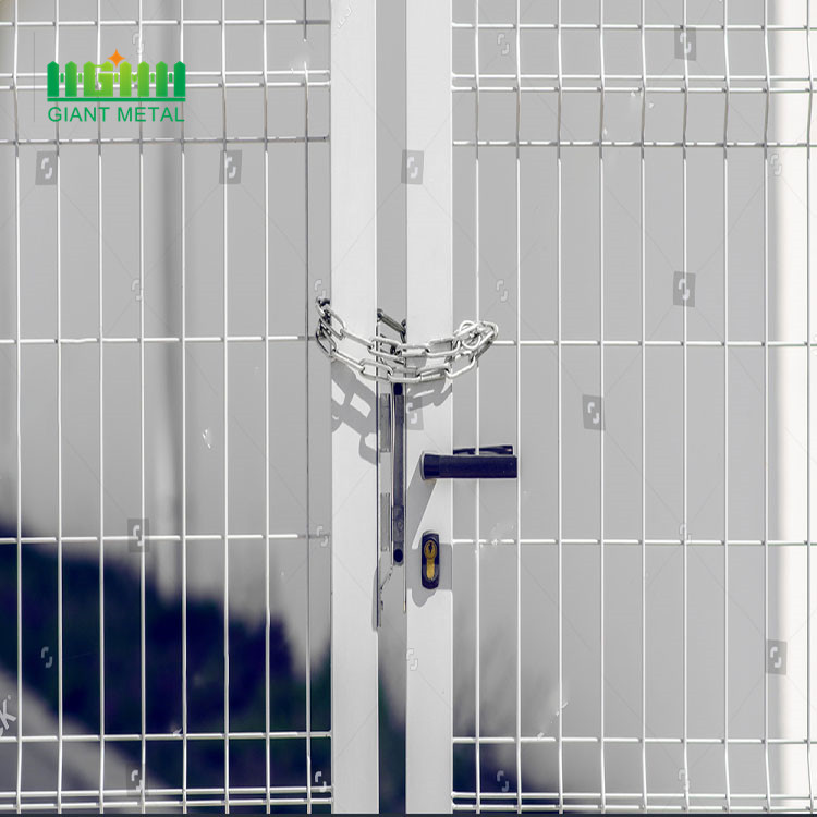 Hot dipped galvanized fence gate