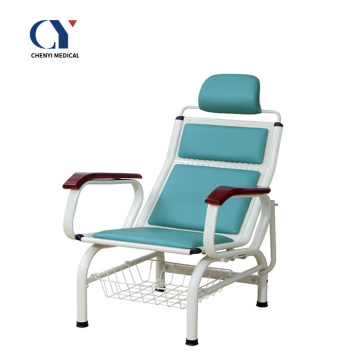 Comfortable PVC patient transfusion chair hospital chair