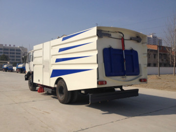 4x2 Vacuum Washing Street Sweeping Vehicle