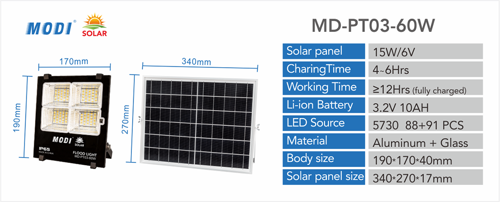 Safe and energy-saving outdoor solar sensor light