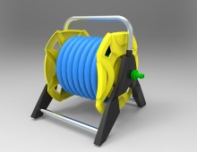 Outdoor Garden Water hose Cart