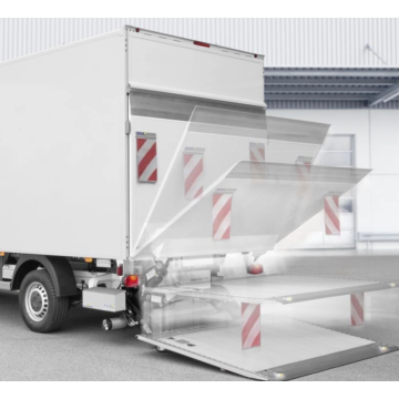 Aluminum profile for logistics vehicle compartment
