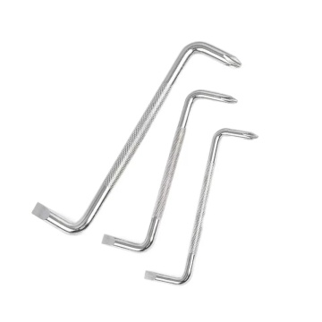 Z-Type Offset Slotted Double-Use Mini Phillips Head Wrench