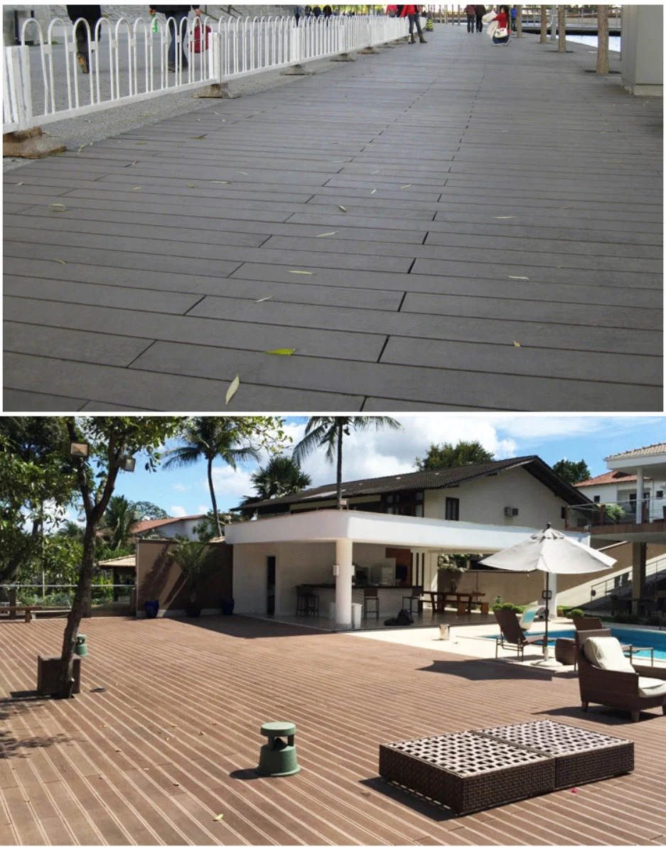 Outdoor WPC Deck Wood Composite Decking