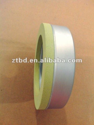 Ceramic bond diamond grinding wheel for PCD