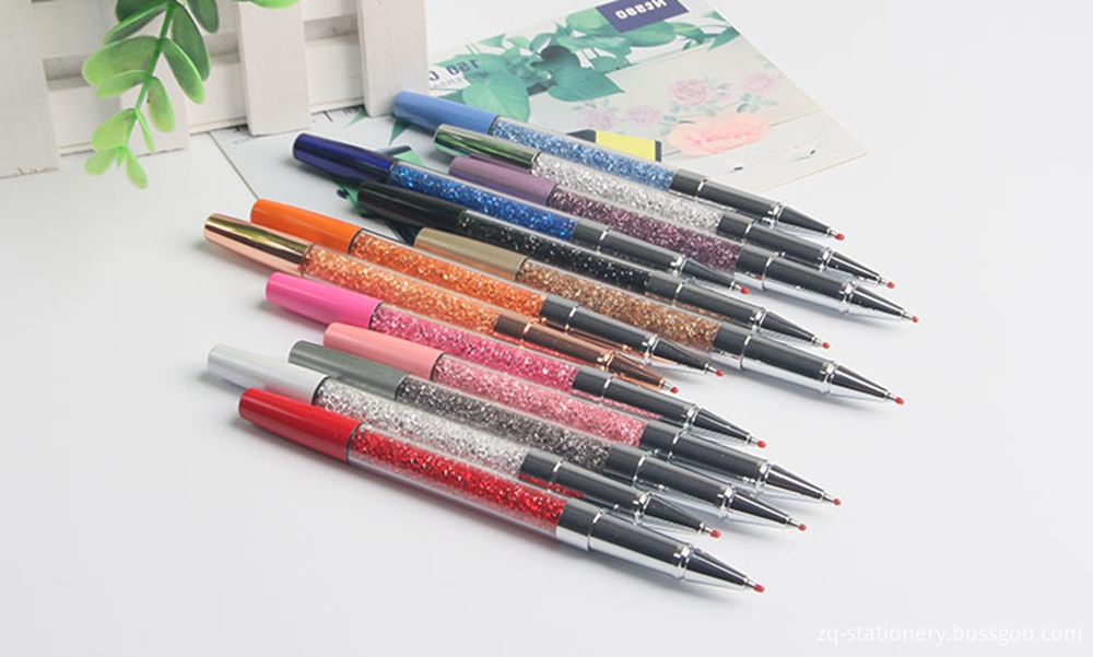 Exclusive Crystal Gel Ink Pen