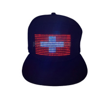 Multi-Language Full Color LED Screen Caps: App-Controlled Advertising Displays