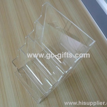 Jade Clear Cosmetic Organizer Acrylic Holder 