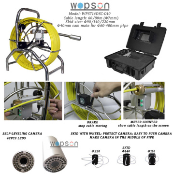 Video Plumbing Underground Sewer Inspection Camera