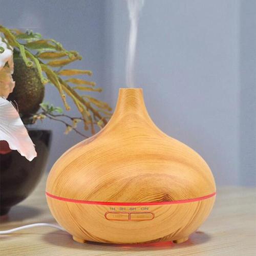 400ml Portable Wood Grain Aroma Essential Oil Diffuser