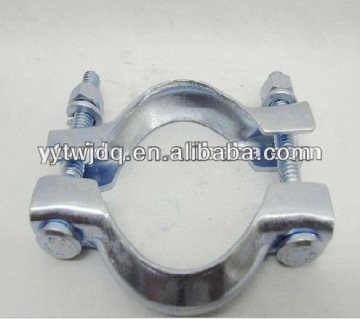 sliding pipe clamp support/ u-shaped pipe clamps/hanging pipe clamp