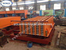 Lightweight MGO hollow core wall panel moulding machine