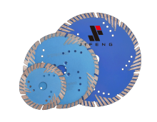 Long-Lasting Protected Teeth Saw Blade for Cutting Stone and Concrete