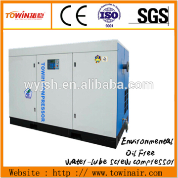 oil free screw compressor supplier TW 250S
