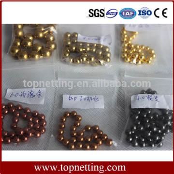 6mm Colored Smart Metal Bead Ball Chain Curtain