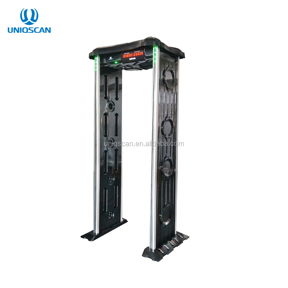 Uniqscan  IP65 waterproof UM500 NEW Apaerance  Walk through metal detector with ABS materials