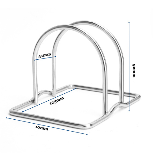 Kitchen Metal Cutting Board Rack Chopping Board Holder