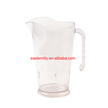 1500ml Cheap price transparent plastic beer pitcher