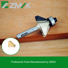 Arden CNC Router Bit 45 Angle Metric Chamfer Bit for Wood Cutting