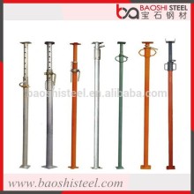 Heavy Duty Shoring System With Adjustable Steel Props