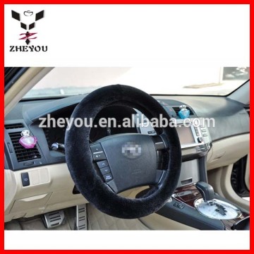 yiwu 14 inch fur steering wheel covers