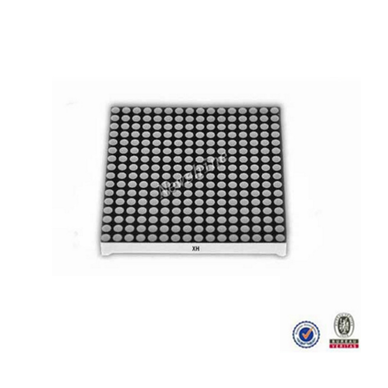 Factory Direct sales 16x16 dot matrix led display 60x60mm brighter led dot matrix display 16x16 DIP 7-segment led dot matrix