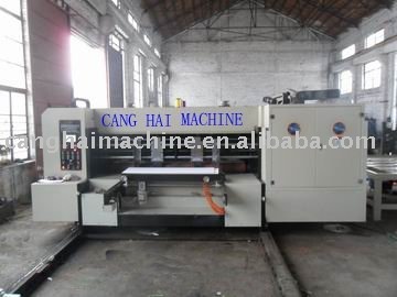 corrugated box flexo printing slotter machine