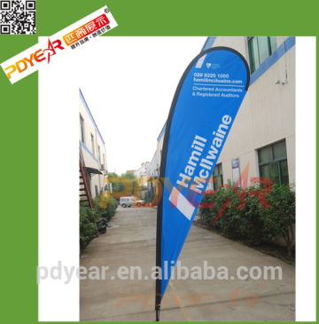 factory small size teardrop flag wholesale