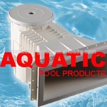 ABS wide , standard mount pool wall skimmer