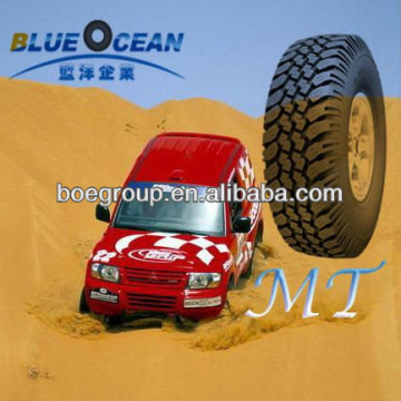 Buckshot brand mud terrain tread light truck mud tires