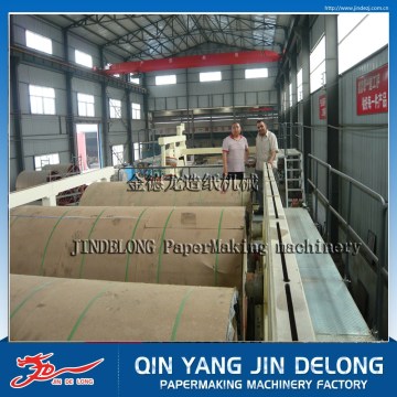 Cylinder mould recycled corrugated paper making machine for sale