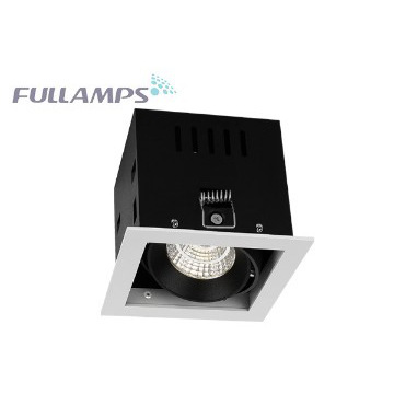 Fullamps 3*10w black AC220-240V high quality Ra>80 led grille lamp