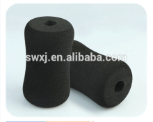 molded rubber foam handle for exercise