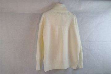 Elegant Knitted Cashmere Sweater for Women