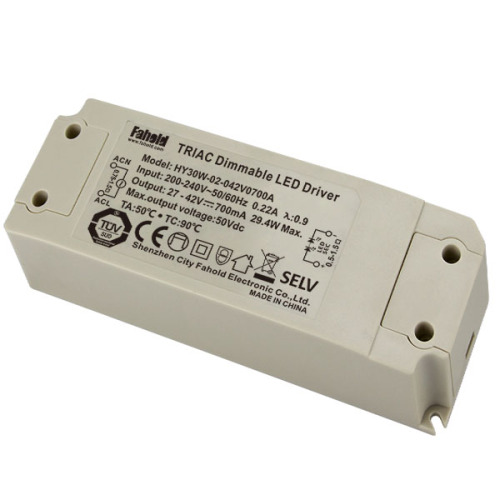 CE 220-240V 700mA no-flicker driver triac dimmable