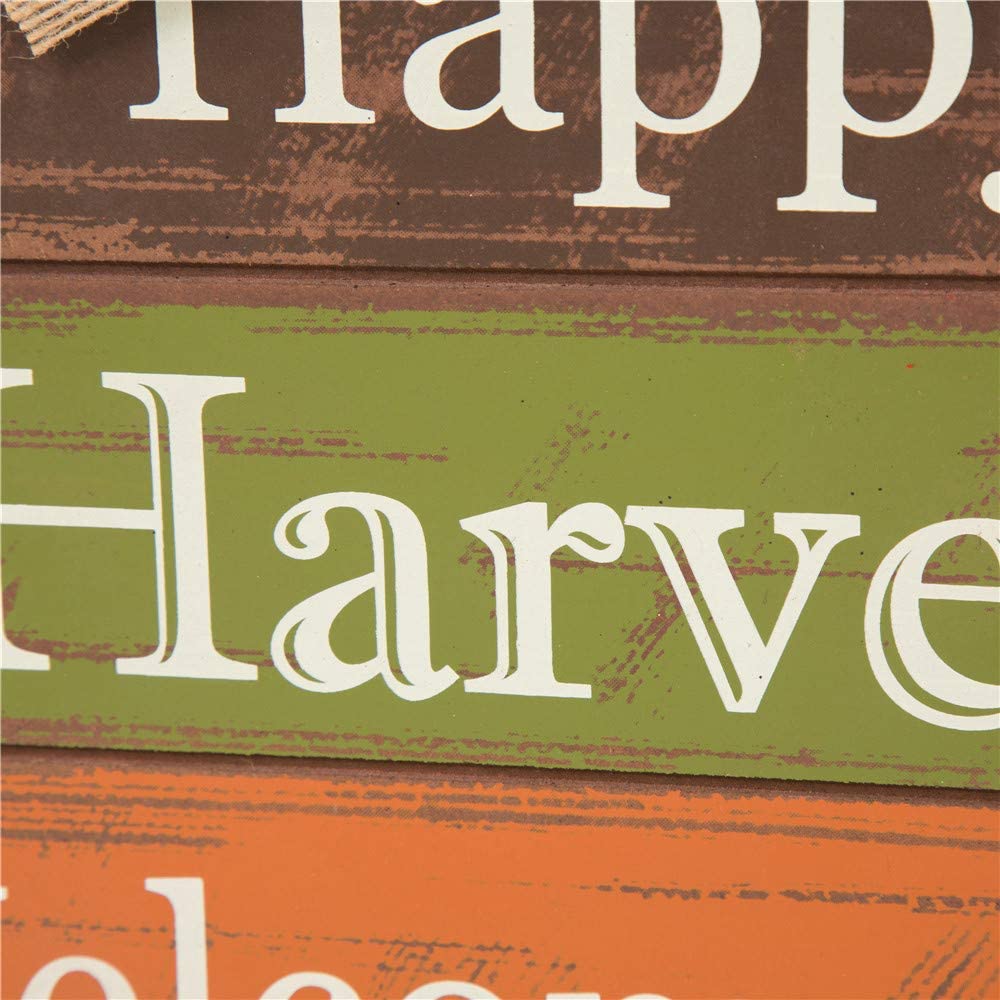 Happy Harvest Benvenuto decorazioni autunnali